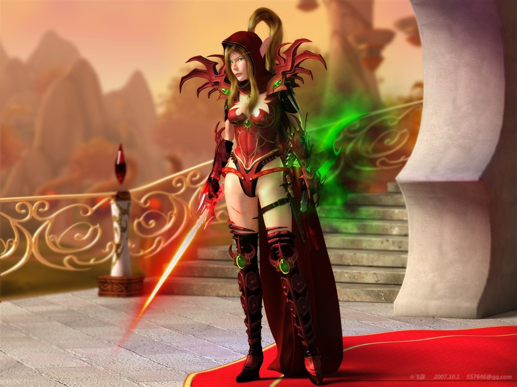World of Warcraft: fondo de pantalla oficial de The Burning Crusade (1) #32 - 1024x768