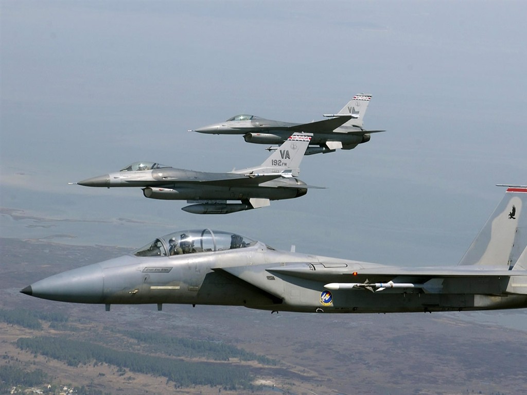 Обои героической военной техники воздуха #33 - 1024x768