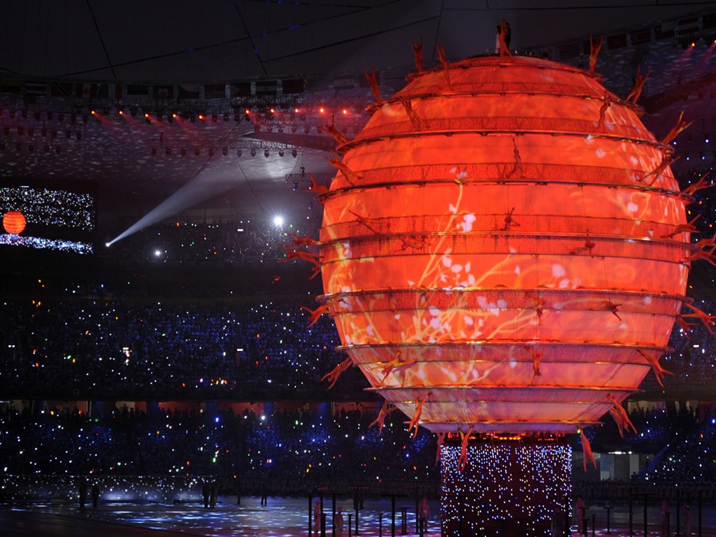2008 Juegos Olímpicos de Beijing Ceremonia de Apertura de Escritorio #9 - 1024x768