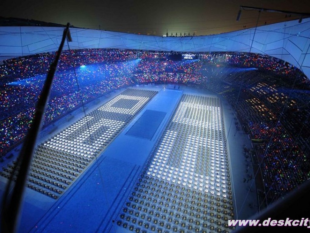  2008年の北京オリンピック式の壁紙を開く #28 - 1024x768