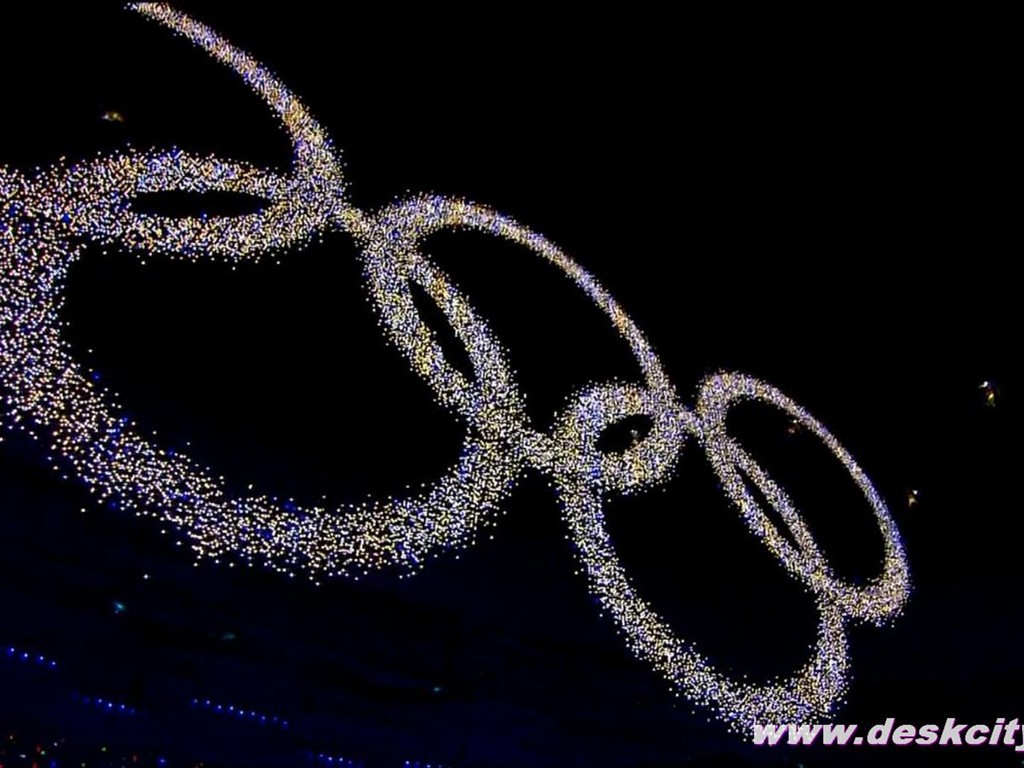 2008 olympijské hry v Pekingu slavnostní zahájení Tapety #34 - 1024x768