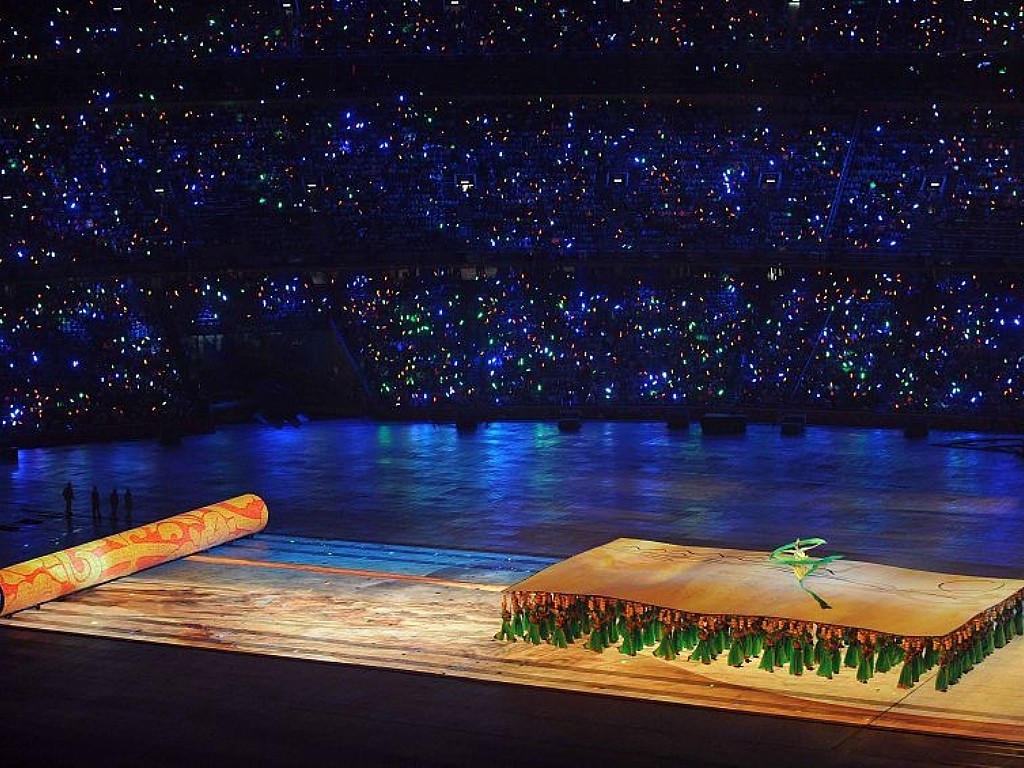 2008 olympijské hry v Pekingu slavnostní zahájení Tapety #37 - 1024x768