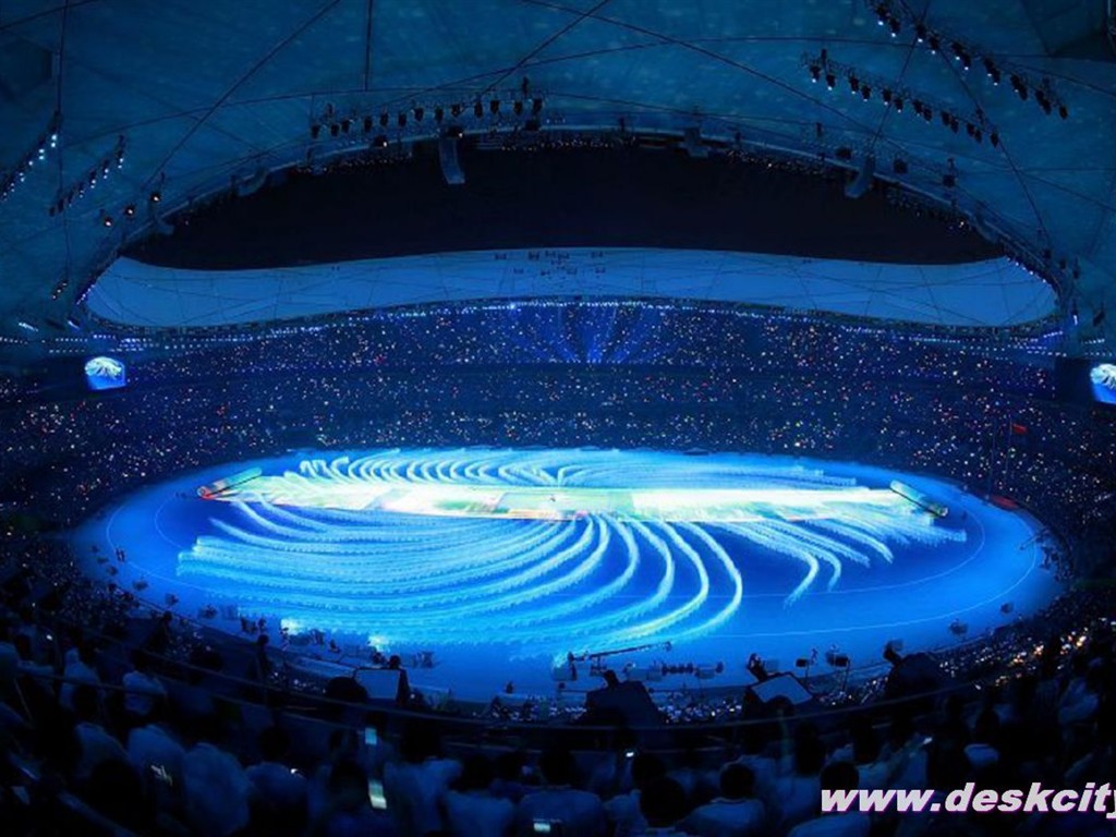 2008 olympijské hry v Pekingu slavnostní zahájení Tapety #38 - 1024x768