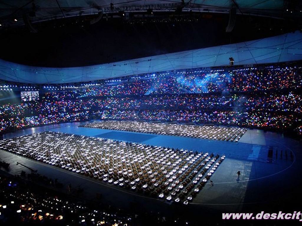  2008年の北京オリンピック式の壁紙を開く #42 - 1024x768