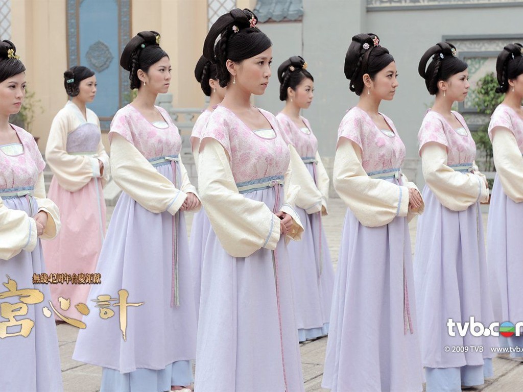 TVB Tai Qing Palace intrigues Fond d'écran #15 - 1024x768