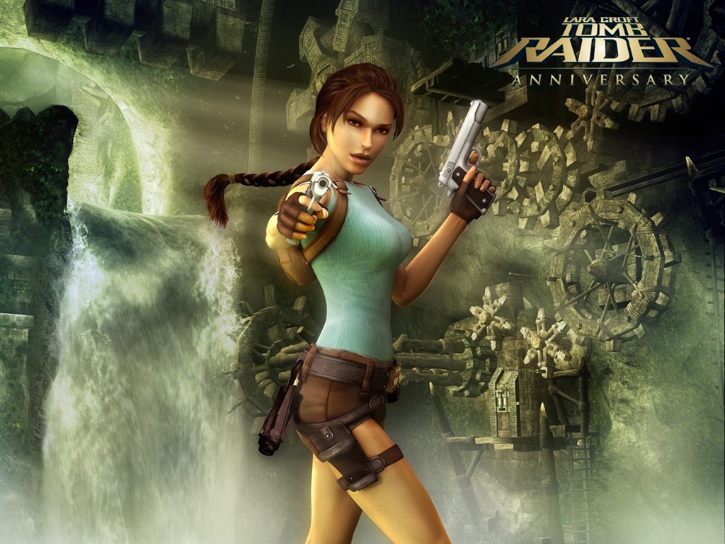 Lara Croft Tomb Raider Wallpaper 10 º Aniversario #5 - 1024x768
