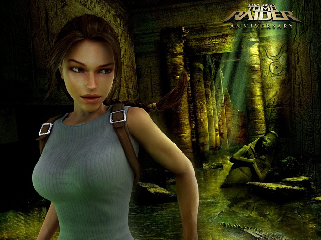 Lara Croft Tomb Raider Wallpaper 10 º Aniversario #7 - 1024x768