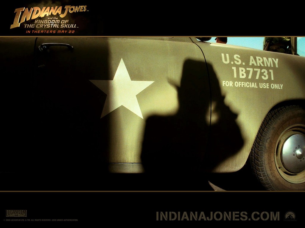 Indiana Jones 4 fondos de escritorio de Cristal Cráneo #16 - 1024x768