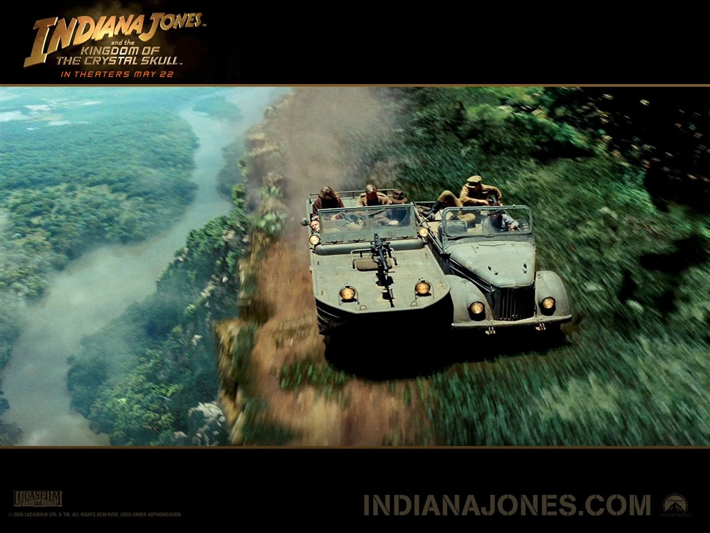 Indiana Jones 4 fondos de escritorio de Cristal Cráneo #17 - 1024x768