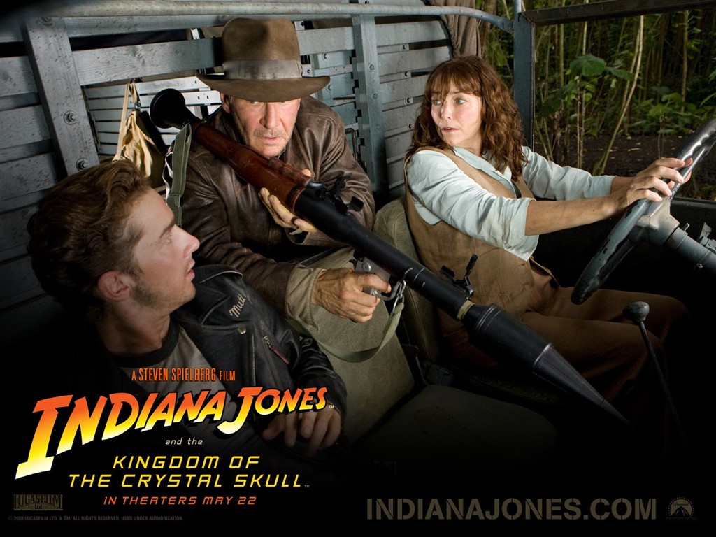 Indiana Jones 4 fondos de escritorio de Cristal Cráneo #21 - 1024x768