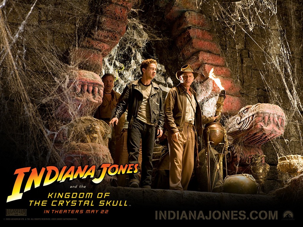 Indiana Jones 4 fondos de escritorio de Cristal Cráneo #23 - 1024x768