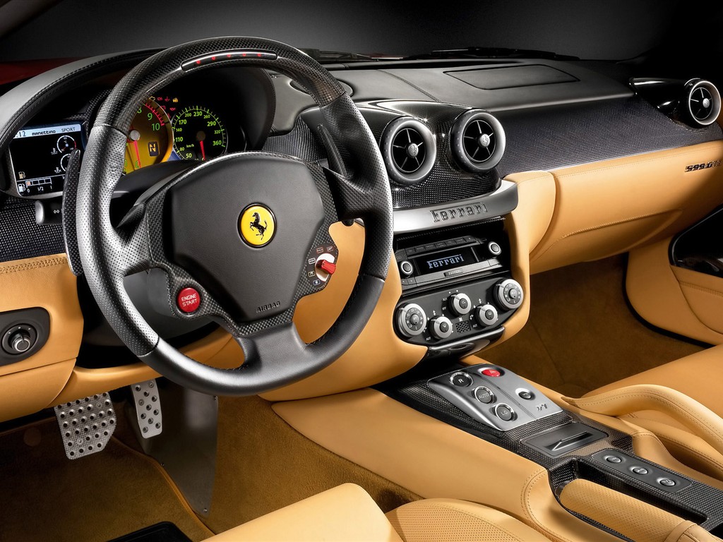 Белый Череп Ferrari F430 стола #4 - 1024x768
