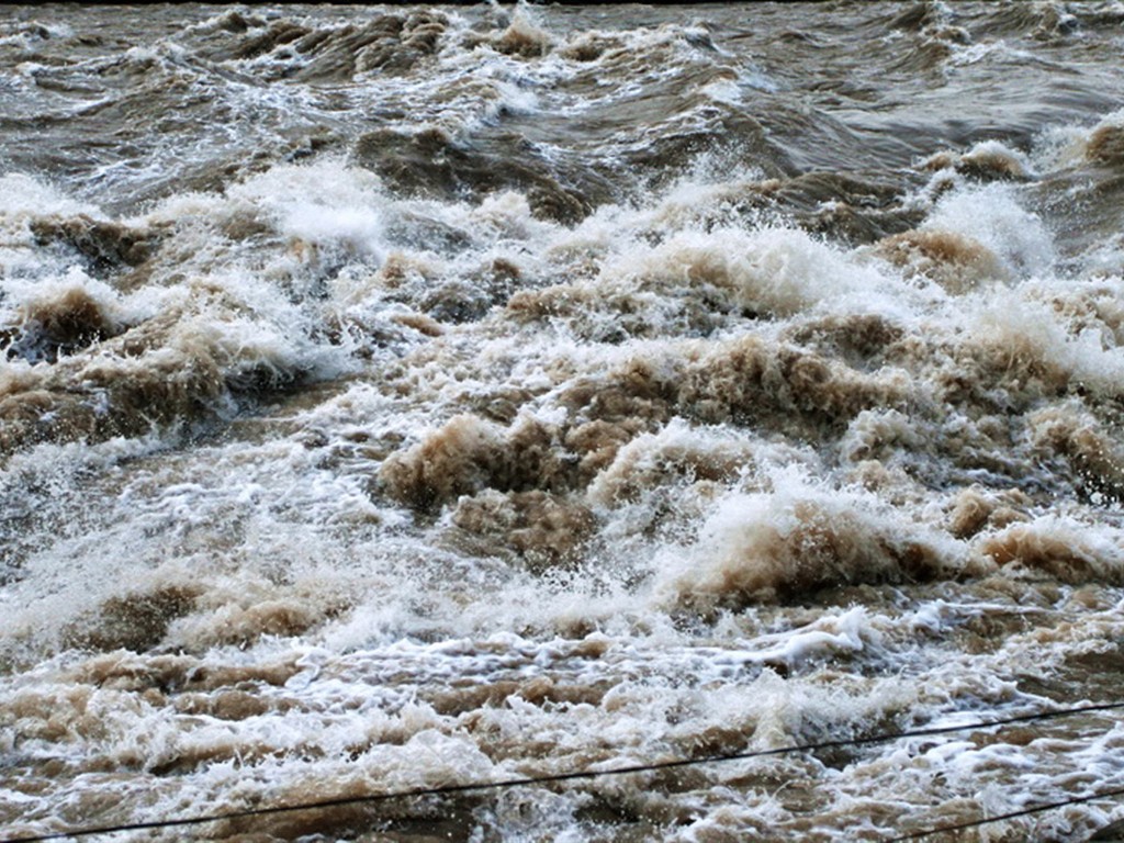Neustále proudící Žlutá řeka - Hukou Waterfall cestovních poznámek (Minghu Metasequoia práce) #18 - 1024x768
