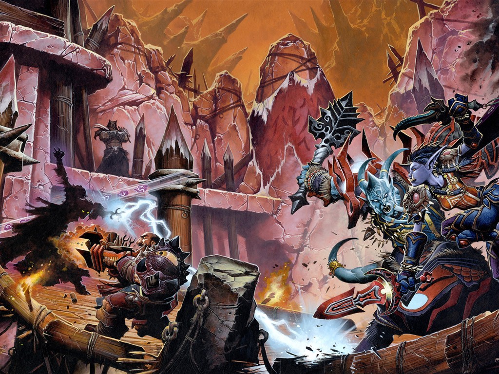 World of Warcraft Album Fond d'écran HD #15 - 1024x768