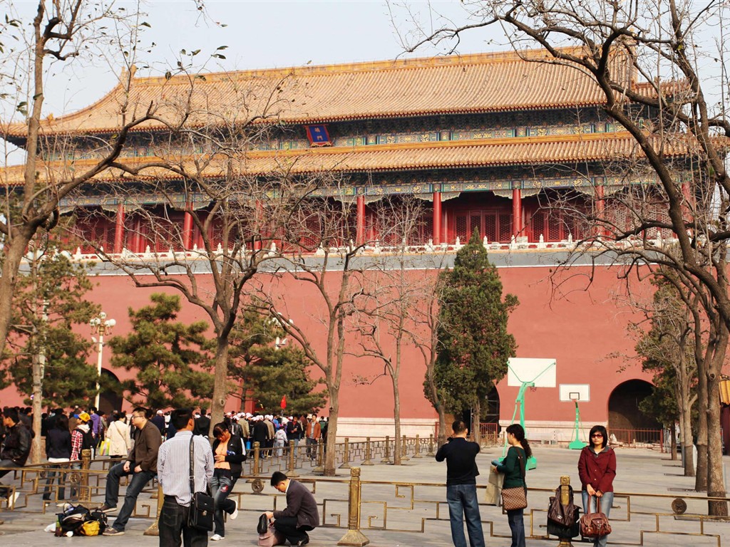 prohlídka Pekingu - na náměstí Nebeského klidu (GGC práce) #2 - 1024x768
