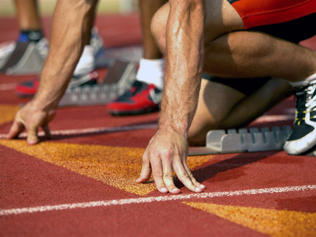 La passion pour l'athlétisme fond d'écran #3 - 1024x768