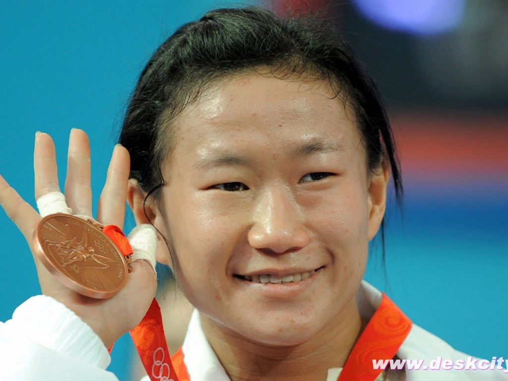 Beijing Olympics Weightlifting Wallpaper #8 - 1024x768