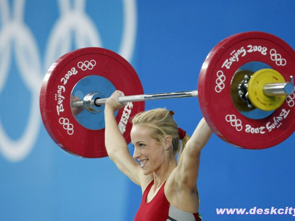 Beijing Olympics Weightlifting Wallpaper #12 - 1024x768