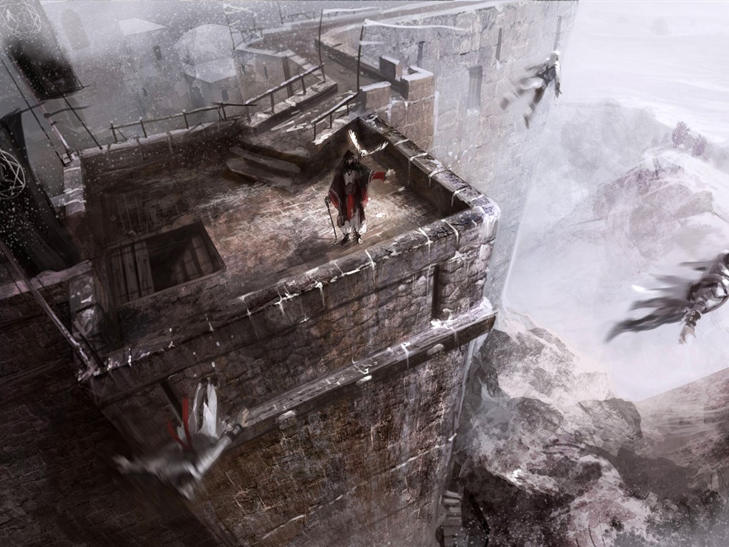 Assassin Creed HD hra wallpaper #4 - 1024x768