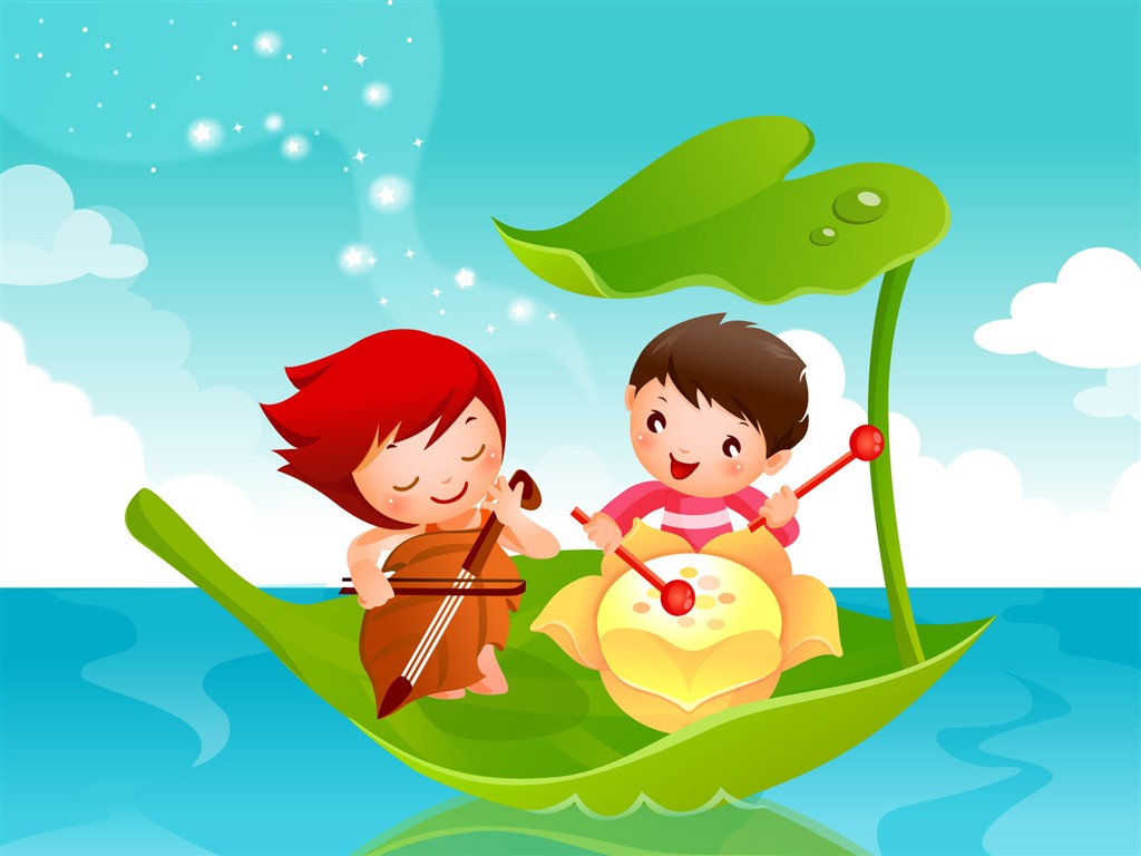 Childhood Dreams cartoon wallpaper albums #4 - 1024x768