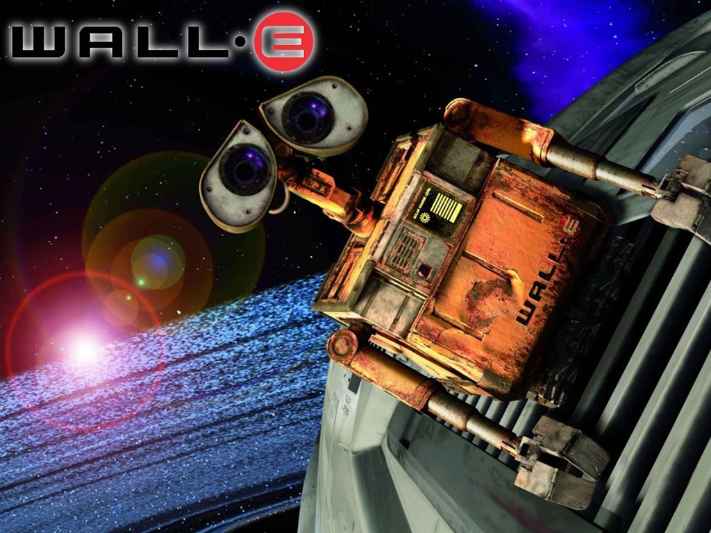 WALL E Robot Story wallpaper #3 - 1024x768