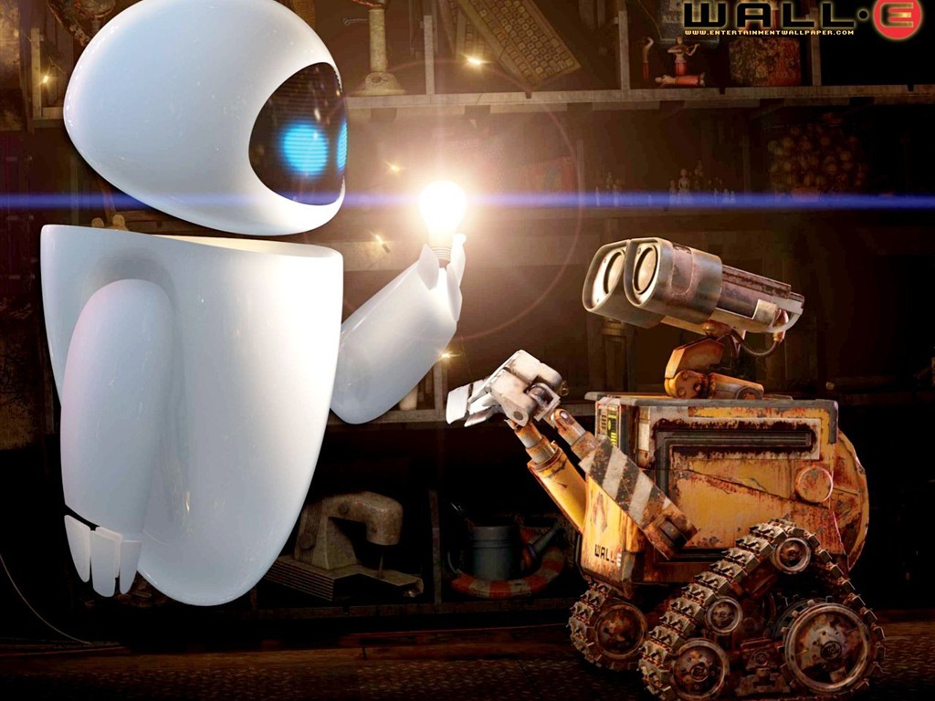 Робот WALL E история обои #13 - 1024x768