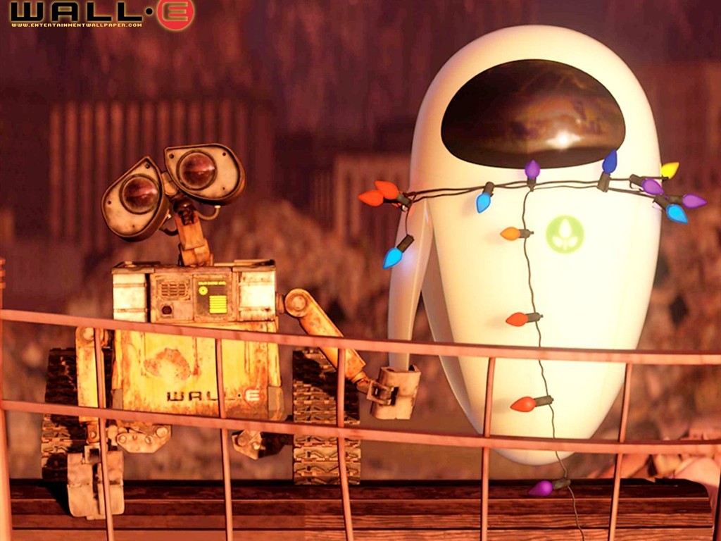 WALL E Robot Story Tapete #15 - 1024x768