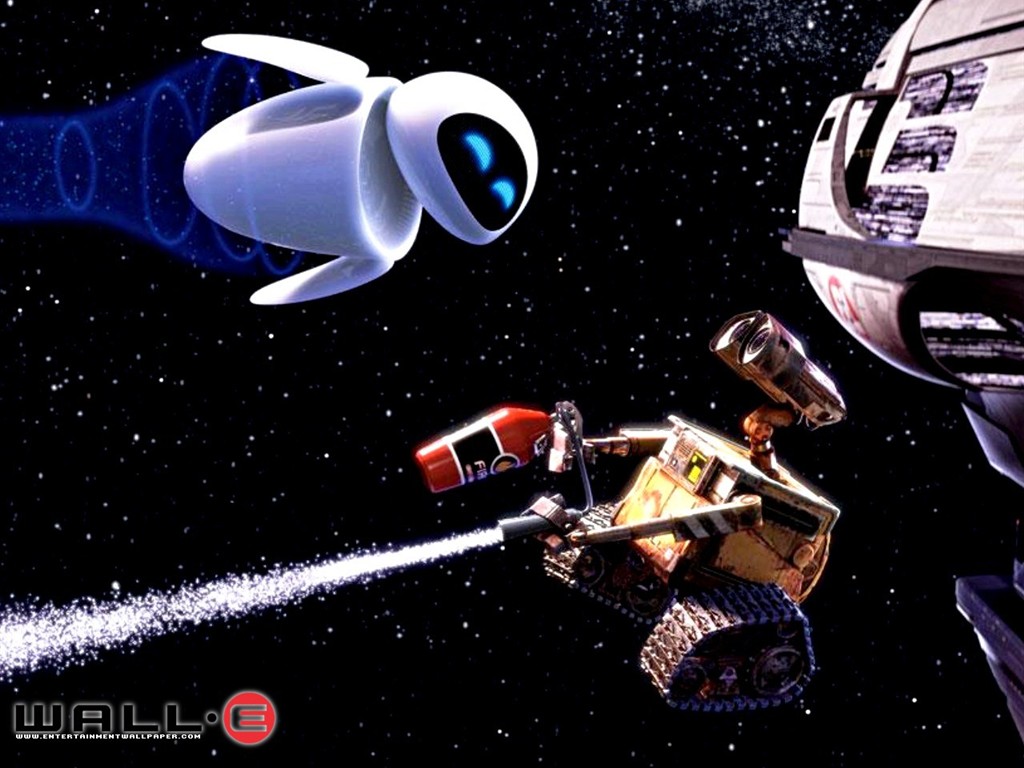 WALL E Robot historia de fondo de pantalla #18 - 1024x768