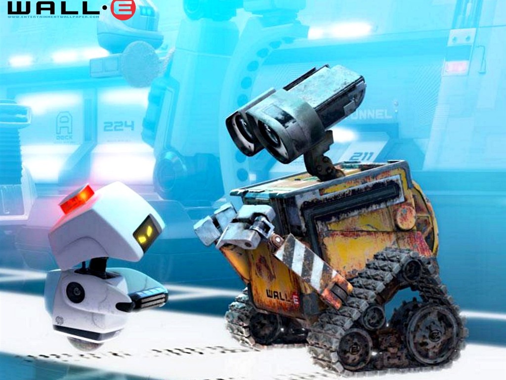 Робот WALL E история обои #19 - 1024x768