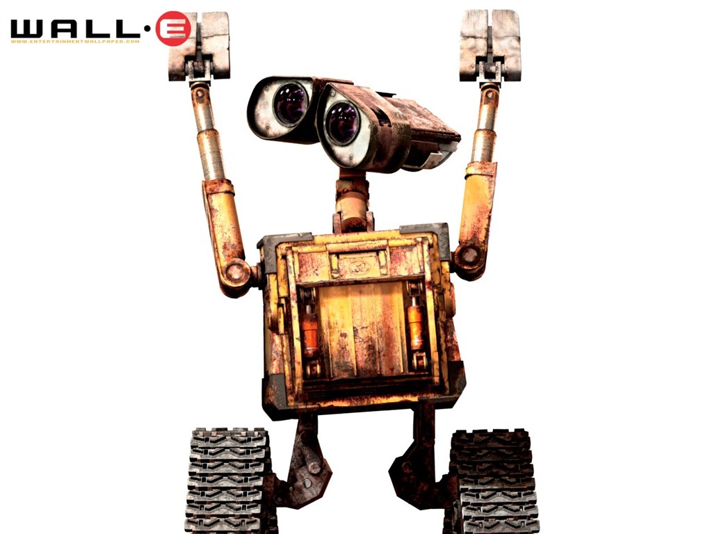 WALL E Robot historia de fondo de pantalla #21 - 1024x768