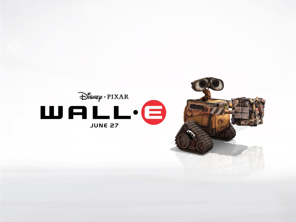 Робот WALL E история обои #23 - 1024x768