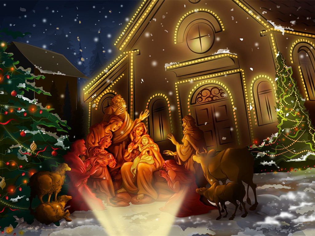 Christmas Theme HD Bilder (2) #2 - 1024x768