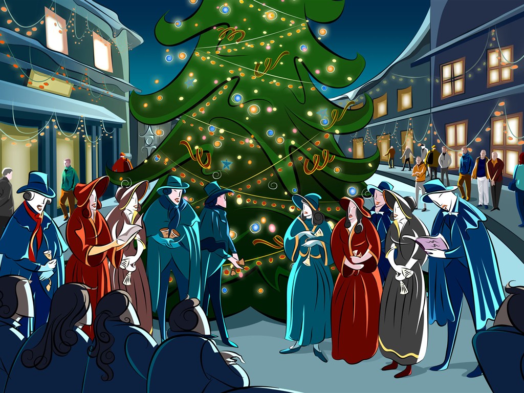 Christmas Theme HD Wallpapers (2) #26 - 1024x768