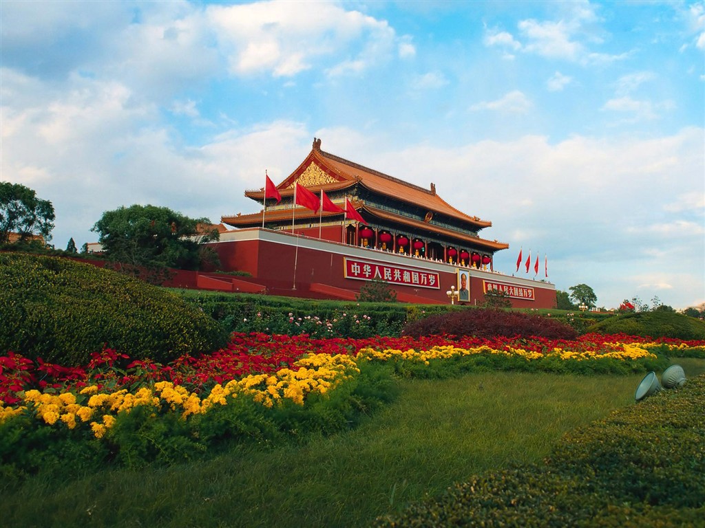 古典と現代北京の風景 #1 - 1024x768