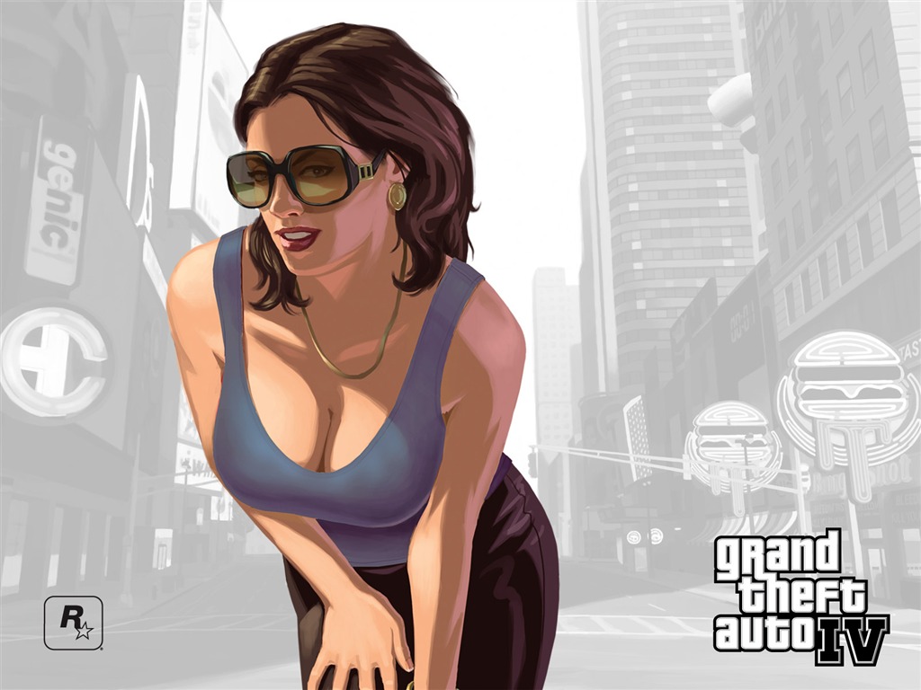 Grand Theft Auto 4 fondos de escritorio (1) #20 - 1024x768