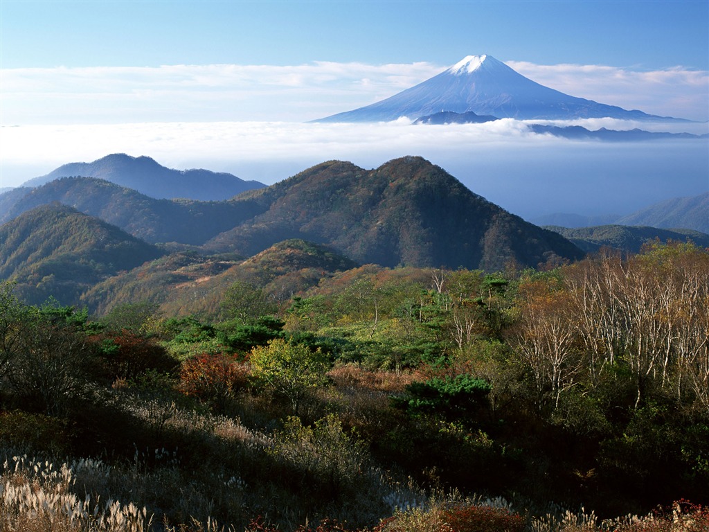 富士山風光壁紙專輯 #17 - 1024x768