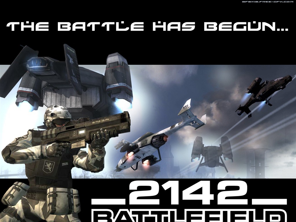 Battlefield 2142 战地2142壁纸(二)20 - 1024x768