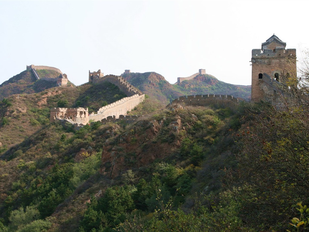 Jinshanling Gran Muralla (Minghu obras Metasequoia) #4 - 1024x768