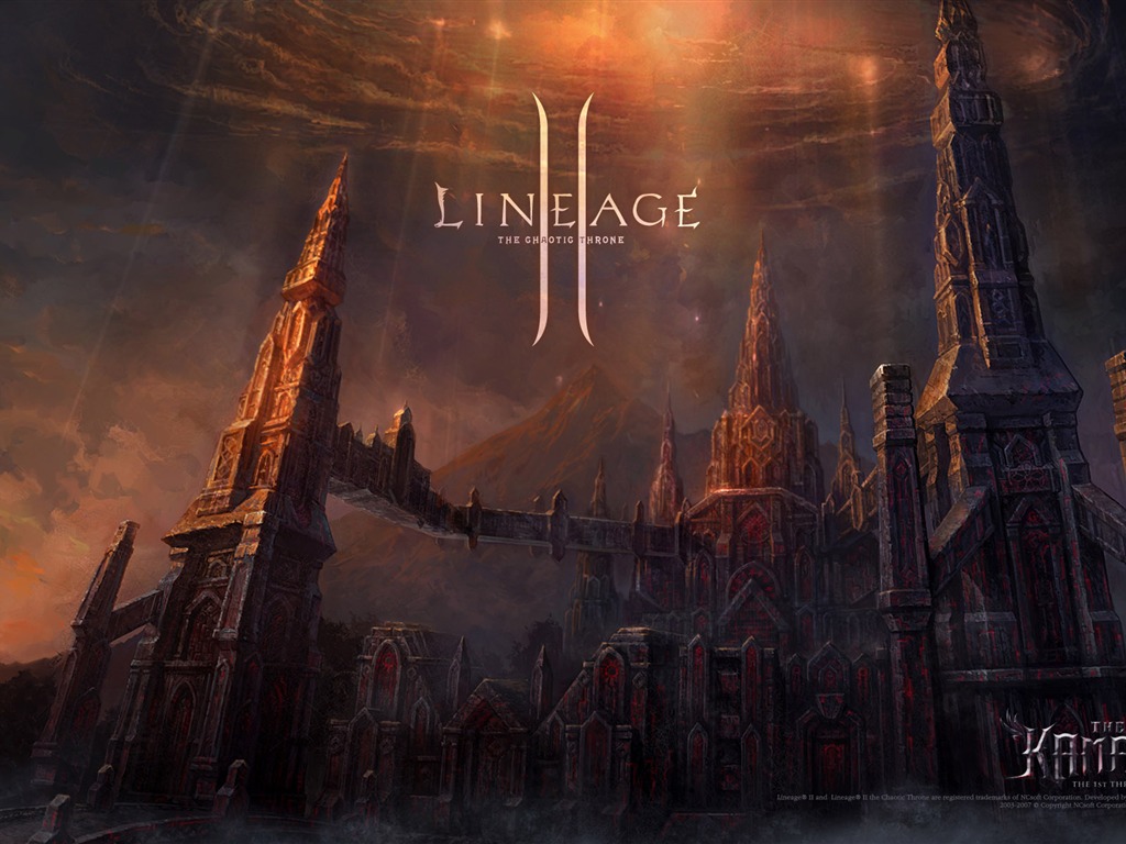 LINEAGE Ⅱ Modellierung HD-Gaming-Wallpaper #4 - 1024x768