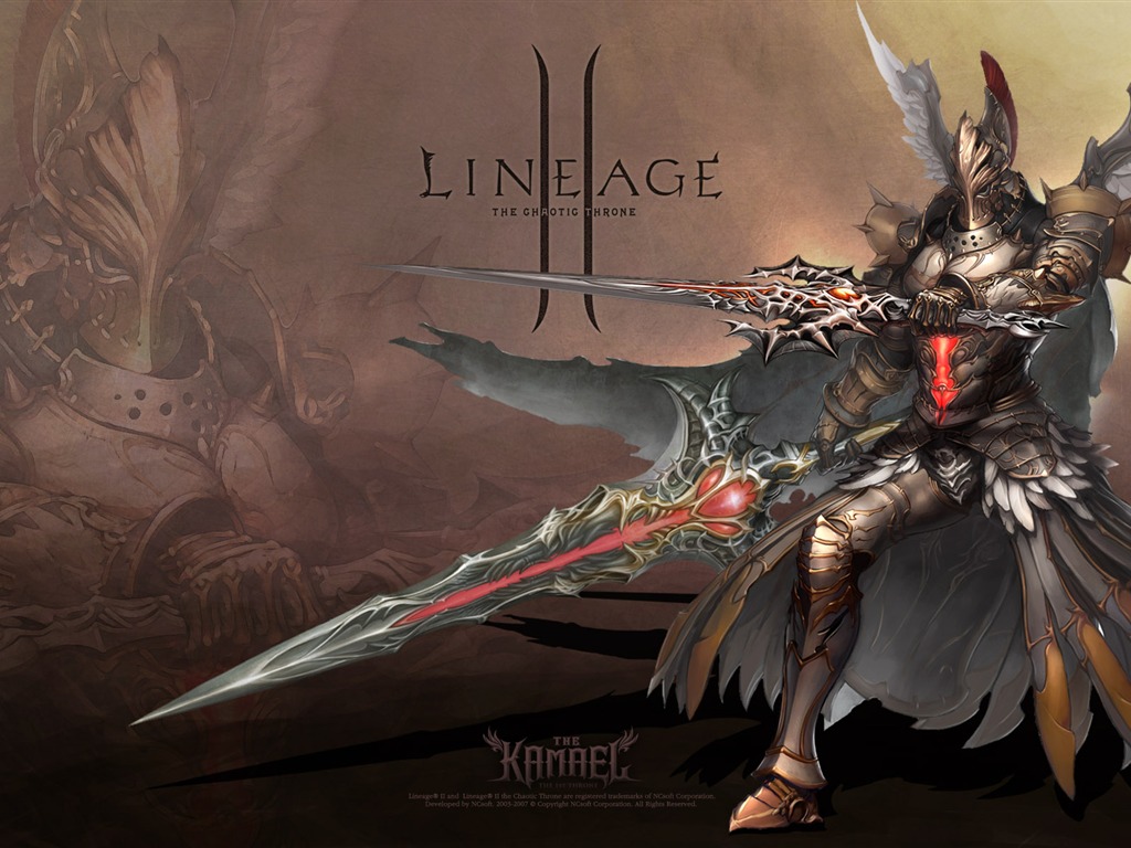 LINEAGE Ⅱ modeling HD gaming wallpapers #9 - 1024x768