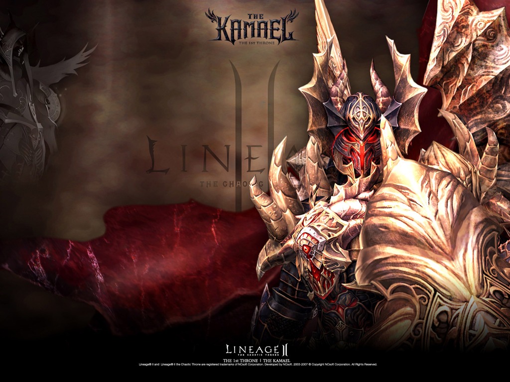 LINEAGE Ⅱ modeling HD gaming wallpapers #11 - 1024x768