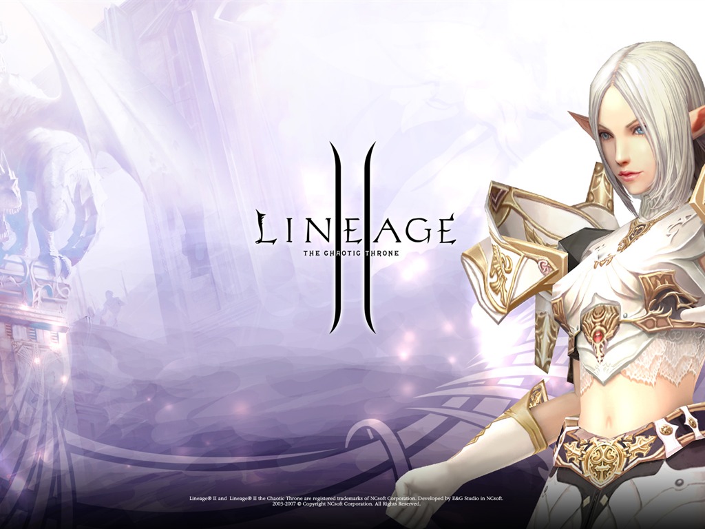 LINEAGE Ⅱ моделирования стола HD игр #16 - 1024x768