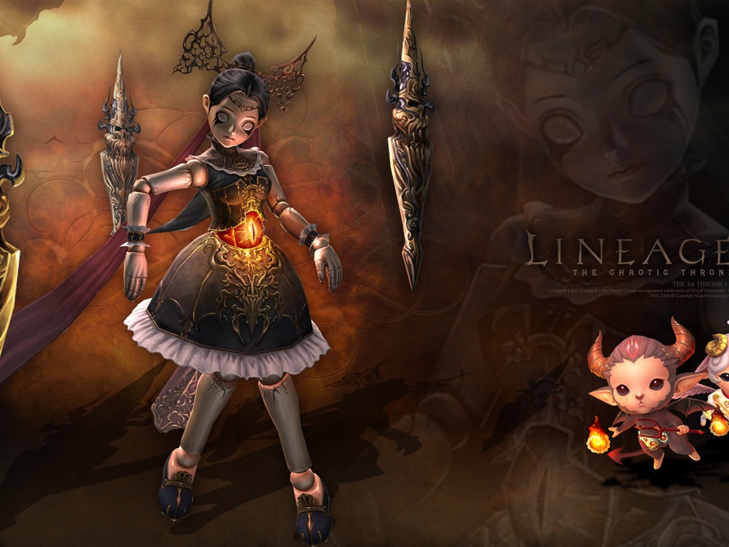 LINEAGE Ⅱ Modellierung HD-Gaming-Wallpaper #19 - 1024x768