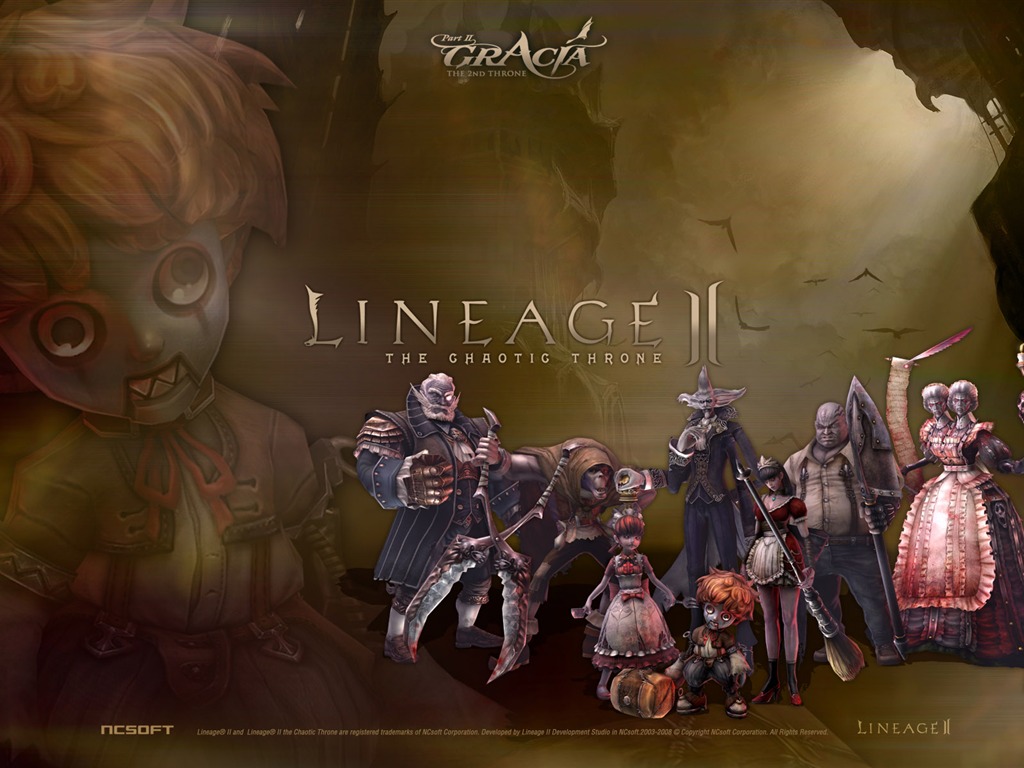 LINEAGE Ⅱ Modellierung HD-Gaming-Wallpaper #20 - 1024x768