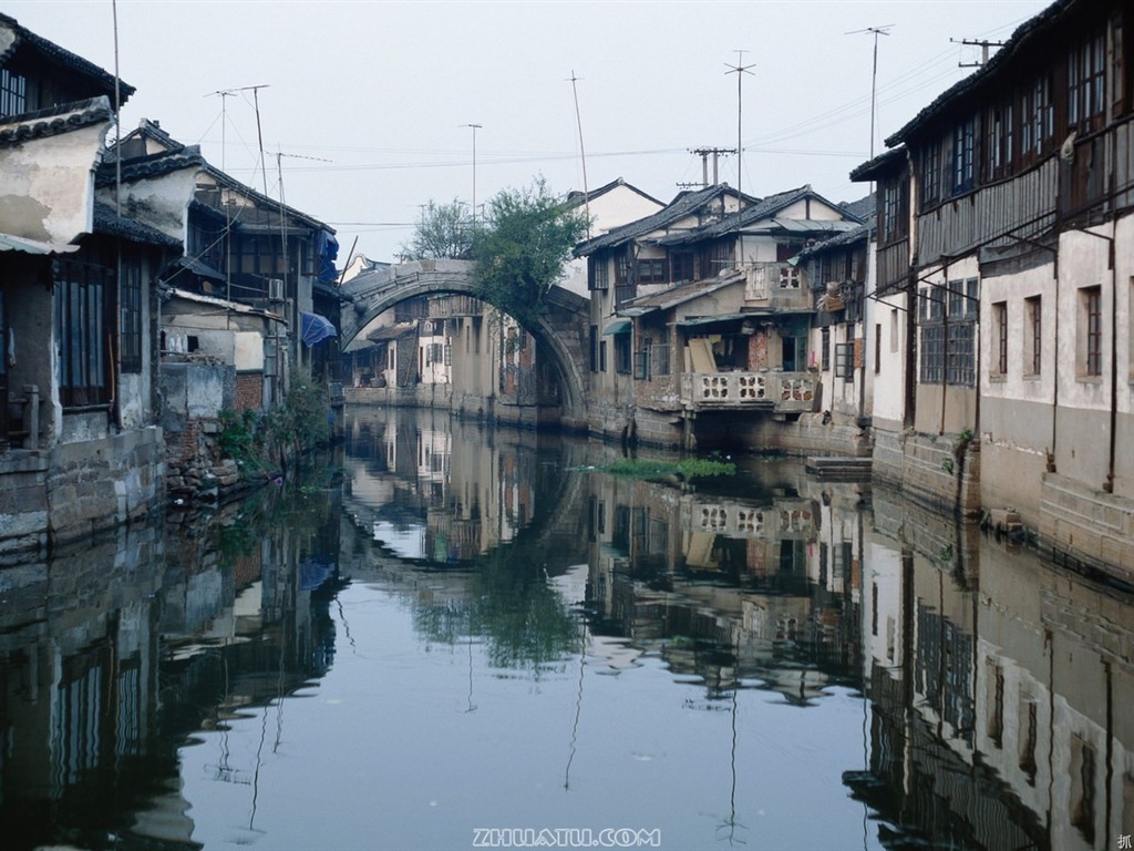 Старый Hutong жизни старые фотографии обои #8 - 1024x768