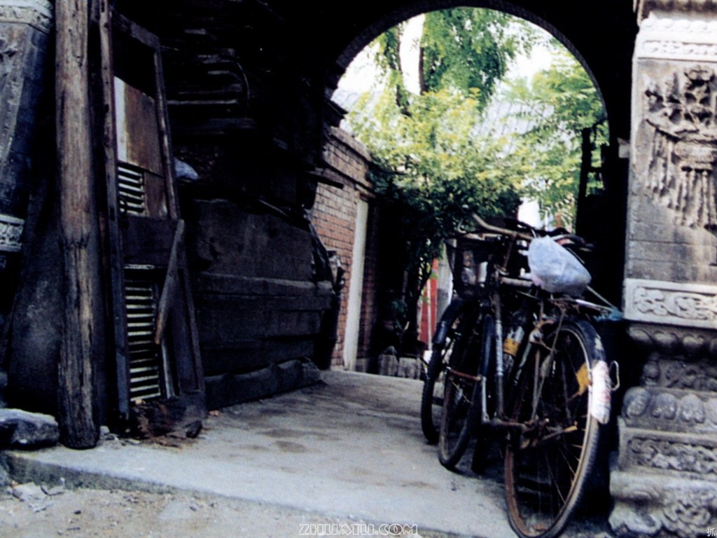 Старый Hutong жизни старые фотографии обои #12 - 1024x768