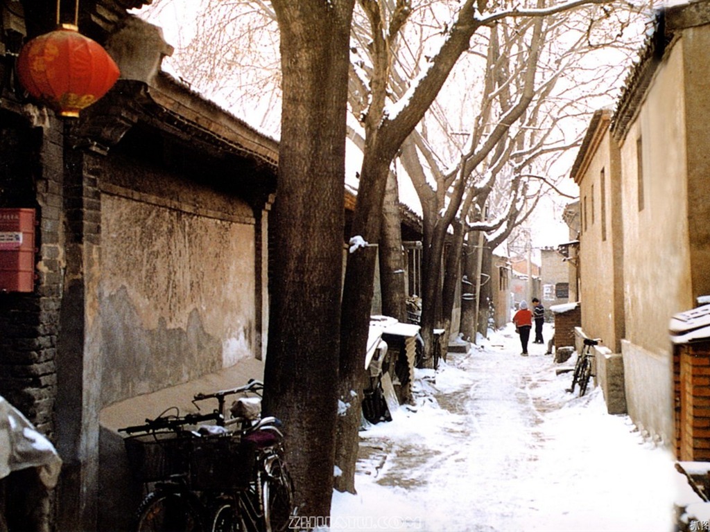 Old Hutong Leben für alte Fotos Wallpaper #14 - 1024x768