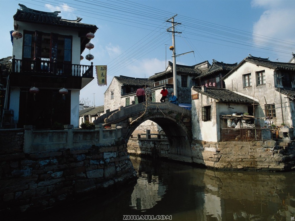 Старый Hutong жизни старые фотографии обои #20 - 1024x768