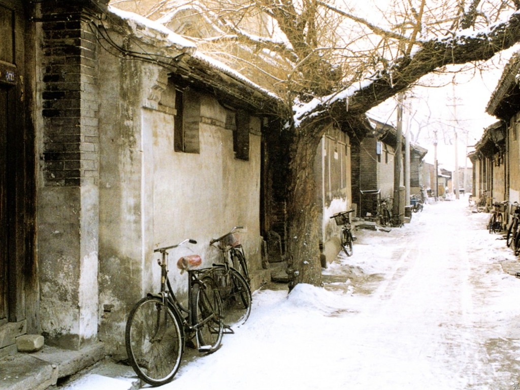 Old Hutong life for old photos wallpaper #21 - 1024x768
