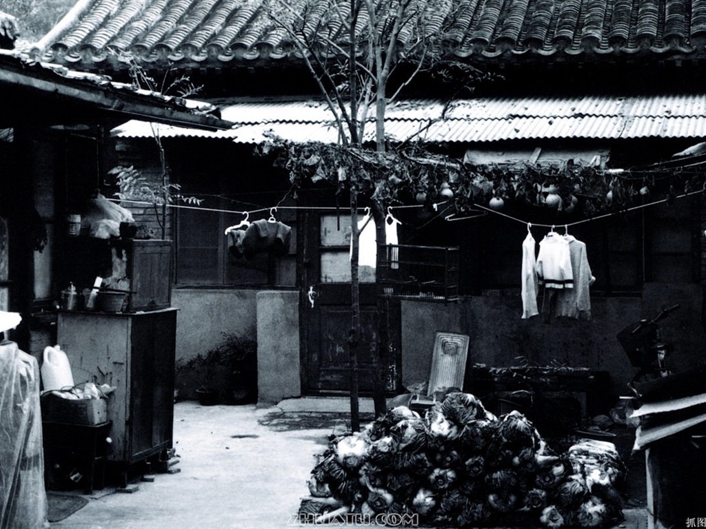 Old Hutong life for old photos wallpaper #36 - 1024x768